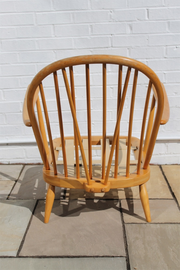 navy velvet tub chair