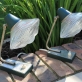 Olive Green Base Table Lights