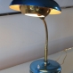 Blue Aluminium Flying Saucer Light