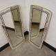 Pair of 1950s Free Form Mirrors