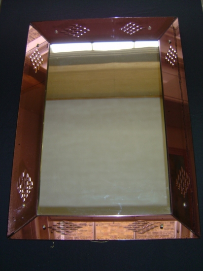 Art Deco Rectangular Mirror